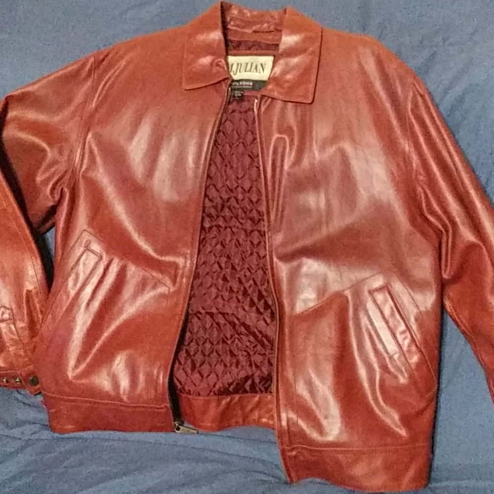 Genuine leather jacket by M Julian